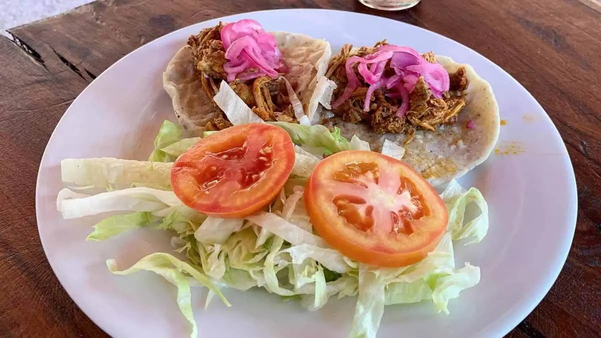 Yucatecan regional buffet meal