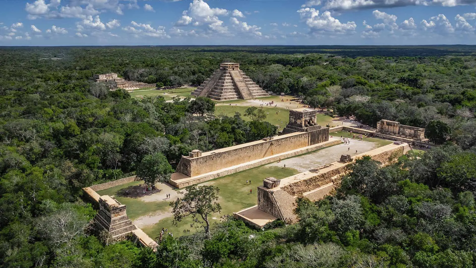 View of the Temple of Kukulcan